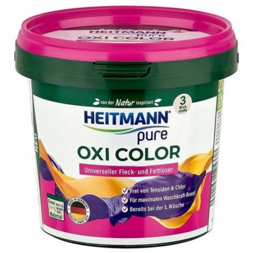 Heitmann Oxi Color Odplamiacz w wiaderku 500g