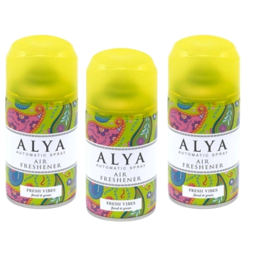 Alya Fresh Vibes odświeżacz powietrza w sprayu i do automatów 60 dni x3