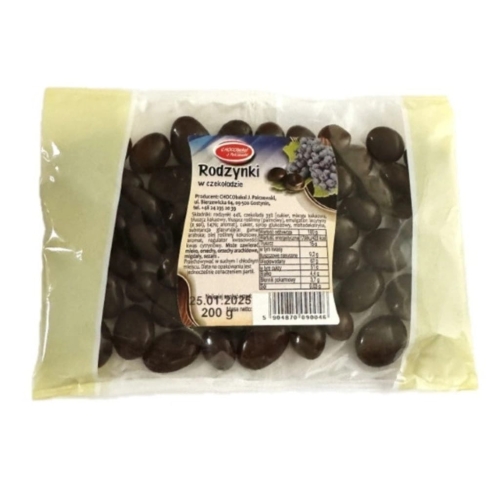 Rodzynki w czekoladzie 200g