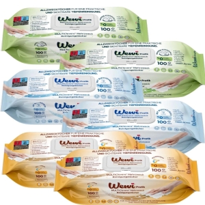 Wewi ręczniki XXL czyszczące mydło:arabskie, białe ,uniwersalne 6x100szt