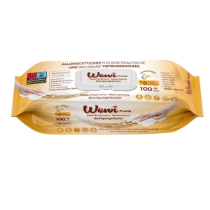 Wewi Pratik Chusteczki ręczniki XXL czyszczące mix 4 rodzajów 12x 100szt