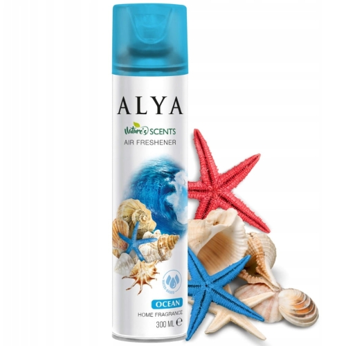 Alya Ocean 300 ml – odświeżacz powietrza w sprayu zapach morskiej bryzy