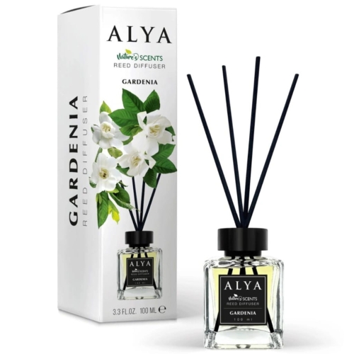 Alya Gardenia – patyczki zapachowe do domu 100 ml, odświeżacz powietrza