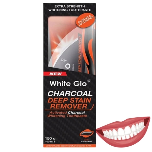 White Glo Deep stain wybielająca pasta do zębów z aktywnym węglem 100ml