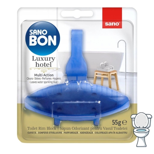Sano Bon Luxury barwiąca zawieszka do toalety o zapachu luksusowego hotelu