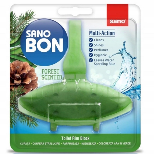 Sano Bon Forest Scented – zawieszka do WC Multi-Action 55g leśny zapach