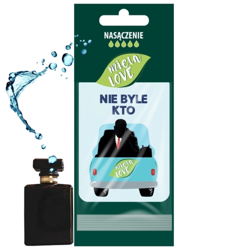 Mięta Love Nie Byle Kto inspirowany perfumami do samochodu/szafy zawieszka