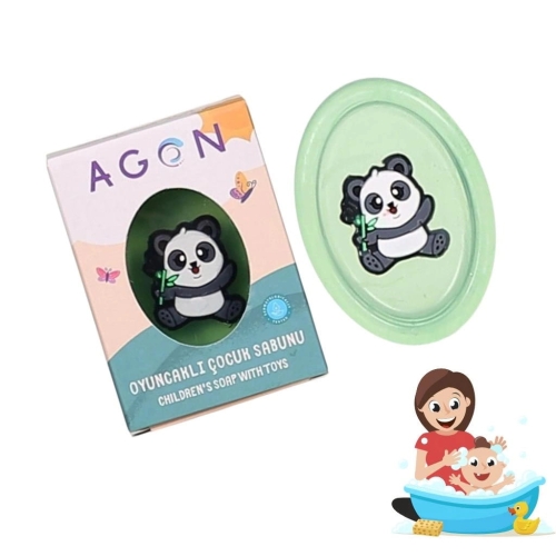 Agon Kids mydło Aloe Vera dla dzieci z zabawką 50g