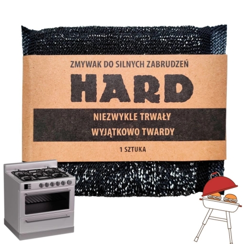 Ferrox Hard zmywak do silnych zabrudzeń niezwykle trwały i wyjątkowo twardy