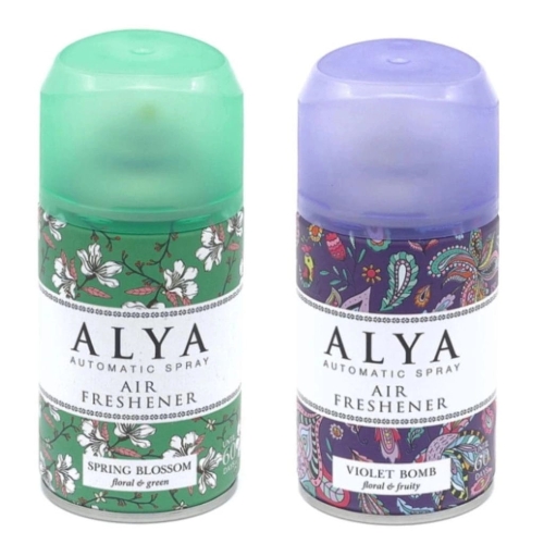 Zestaw Alya Spring i Violet Bomb odświeżacz powietrza 60 dni 2x 250ml