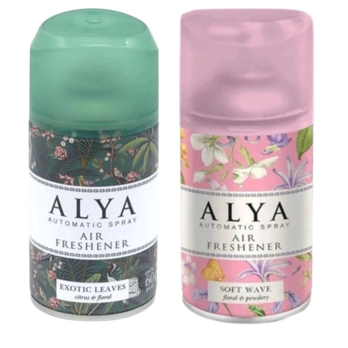 Zestaw Alya Exotic leaves i Soft Waves odświeżacz powietrza 60dni 2x250ml