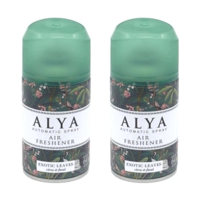 2x Alya Exotic leaves odświeżacz powietrza w sprayu i do automatów 60dni 25