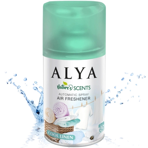 Alya Cool Linen odświeżacz powietrza w sprayu/ do automatów 60dni/250ml
