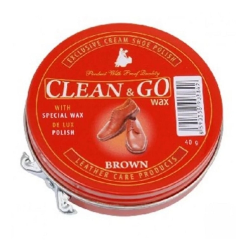 Mattes Clean&Go pasta do butów brązowa w puszce 40g
