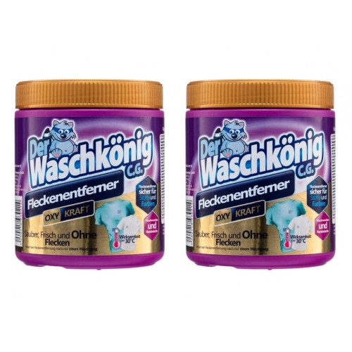 2x Der Waschkonig Odplamiacz w proszku 750g