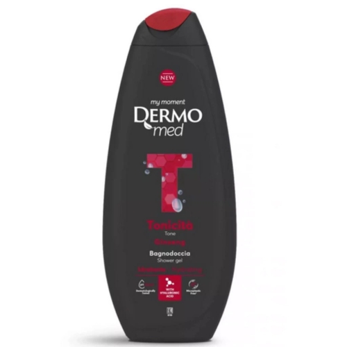 Dermomed tonującyżel pod prysznic z kwasem hialuronowym Tonicita 750ml