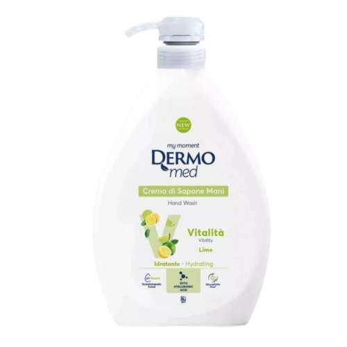 Dermomed włoskie mydło w kremie do rąk Lime limonka 1000ml