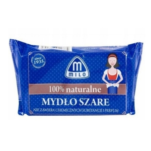 12x Milo 100% naturalne szare mydło w kostce 175g