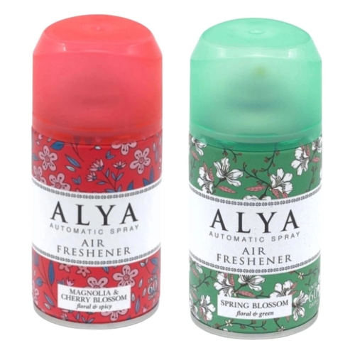 Zestaw Alya Magnolia Wiśnia i Spring Blossom odświeżacz powietrza 2x 250ml