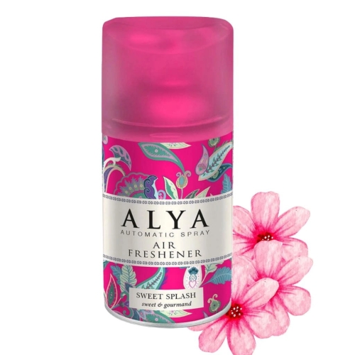 Alya Sweet Splash odświeżacz powietrza w sprayu i do automatów 60 dni 250ml