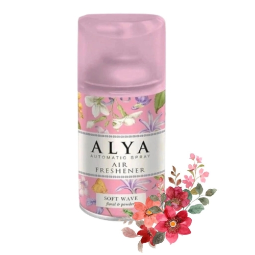 Alya Soft Wave odświeżacz powietrza w sprayu i do automatów 60 dni 250ml