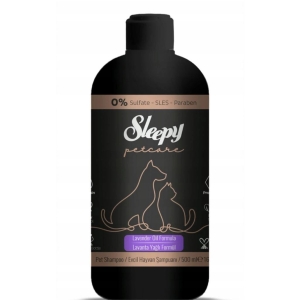 Sleepy Pet Care szampon dla zwierząt psa i kota z olejkiem lawendowym 500ml