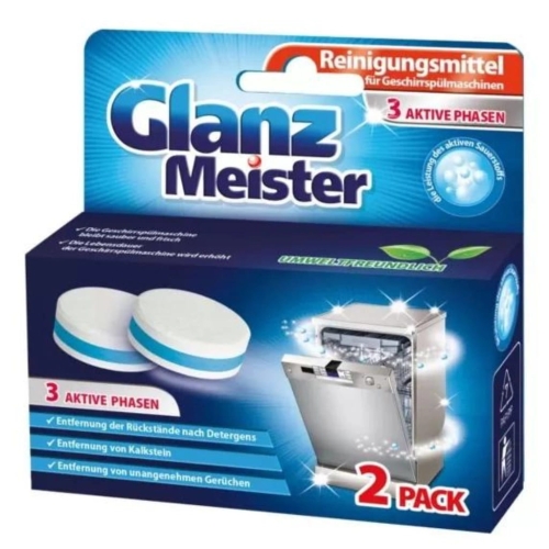 Glanz Meister tabletki do czyszczenia zmywarki2szt