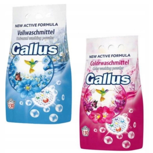 ZESTAW PROSZEK GALLUS MIKS 130PR 2X8,45KG