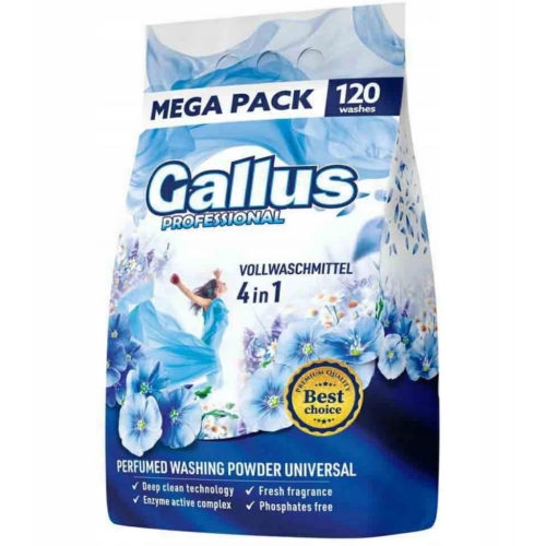 Gallus Professional proszek do prania uniwersalny 4w1 120pr 6,6kg