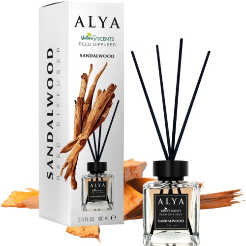 ALYA Nature's Scents Sandalwood 100 ml patyczki zapachowe drzewo sandałowe