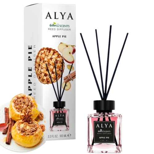 ALYA Nature's Scents Apple Pie 100 ml patyczki o zapachu pieczonego jabłka