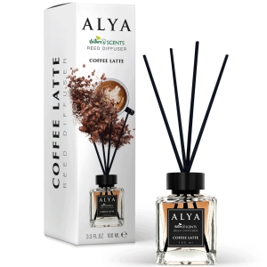 Alya patyczki zapachowe Nature's Scents Coffee Latte o zapachu kawy 100ml