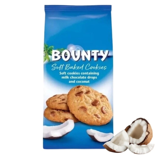 Bounty Cookies ciasteczka z kokosem i kawałkami mlecznej czekolady 180g