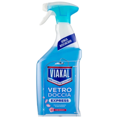 Viakal Vetro Express Fiori Eleganti 720ml spray do szyb prysznicowych
