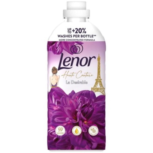 Lenor Haute La Désirable luksusowy płyn do płukania tkanin 59 prań 1,239l