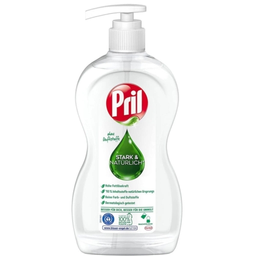 Pril Stark Natürlich płyn do mycia naczyń na silny tłuszcz Vegan 420ml