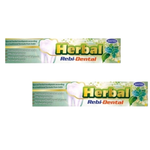 Mattes Rebi- Dental pasta do zębów ziołowa Herbal 2x 100g