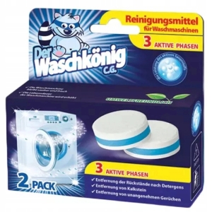 Der Waschkonig tabletki do czyszczenia pralki 2x2szt
