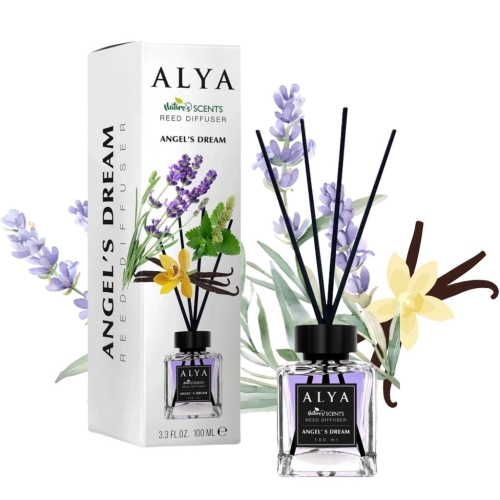 Alya patyczki zapachowe Angel's Dream delikatna lawenda z wanilią 100ml