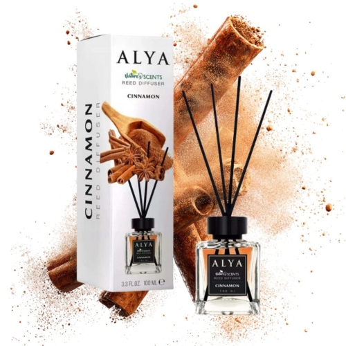 Alya patyczki zapachowe Nature's Scents Cinnamon o zapachu cynamonu 100ml