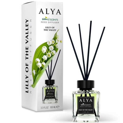 Alya patyczki zapachowe Nature's Scents Lilly o zapachu konwalii 100ml