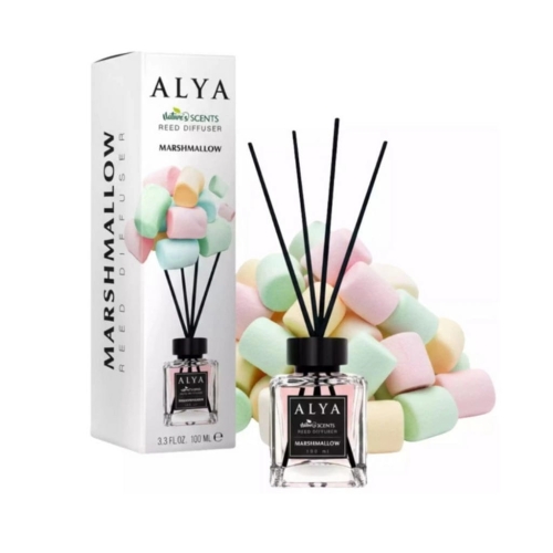 ALYA Reed Diffuser Marshmallow patyczki zapachowe 100ml