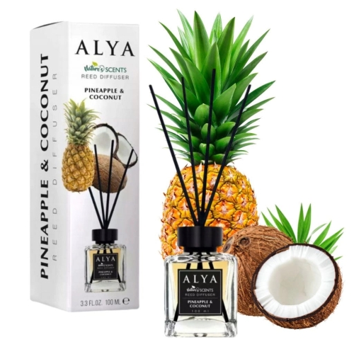 Alya Reed Diffuser Ananas i Kokos patyczki zapachowe 100ml