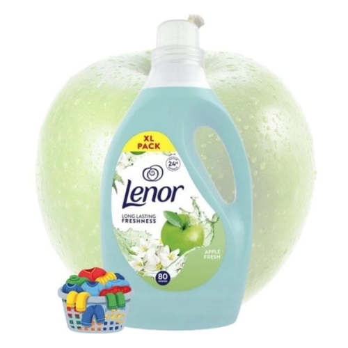 Lenor Apple Fresh płyn do płukania o zapachu zielonego jabłka 80pł 2,64l