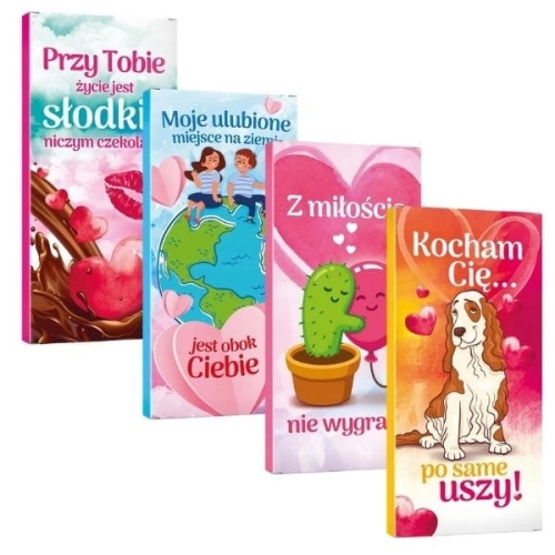 Millano mleczna czekolada na Walentynki 100g 1szt