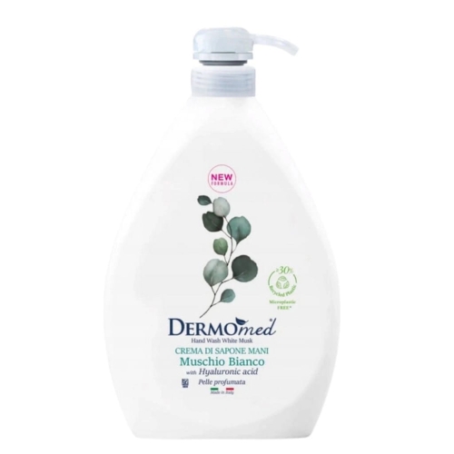 Dermomed włoskie mydło w kremie do rąk Muschio Bianco białe piżmo 1000ml