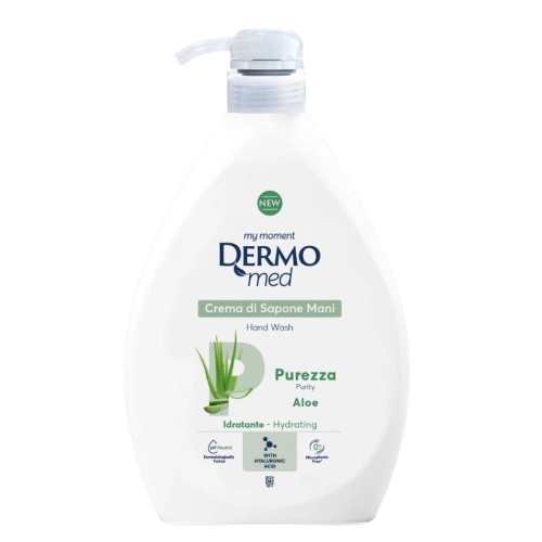 Dermomed włoskie mydło w kremie do rąk z aloesem 1000ml