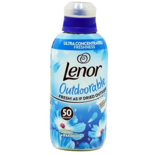 Lenor Outdoorable 50pł 700ml płyn do płukania Spring Awakening niebieski
