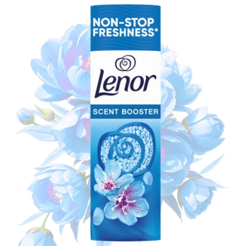 Lenor Booster granulki do prania Spring Awakening niebieskie 210g