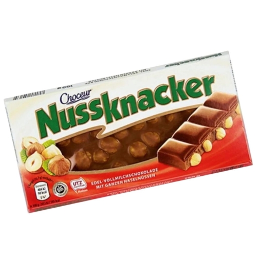 Choceur Nutcracker czekolada mleczna z orzechami 100g